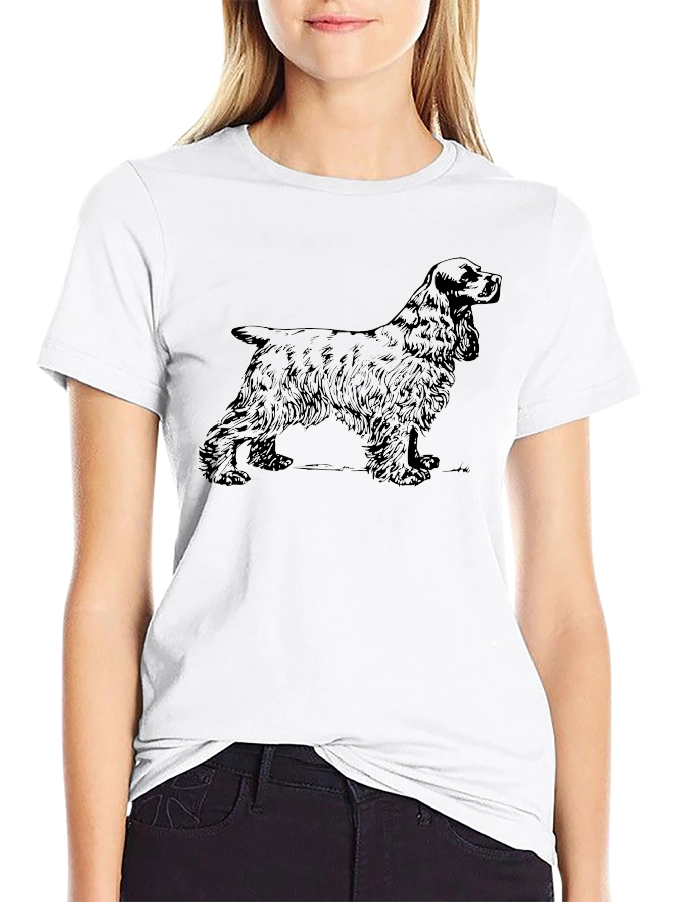 Black Dog Breed T-Shirt