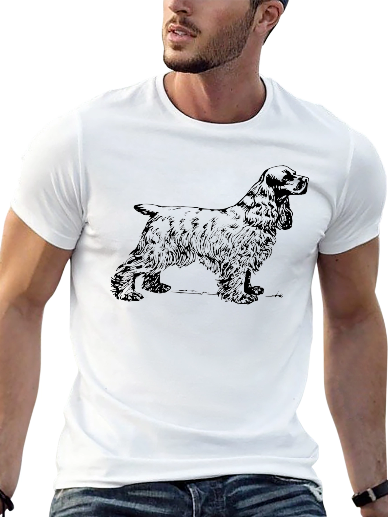 Black Dog Breed T-Shirt