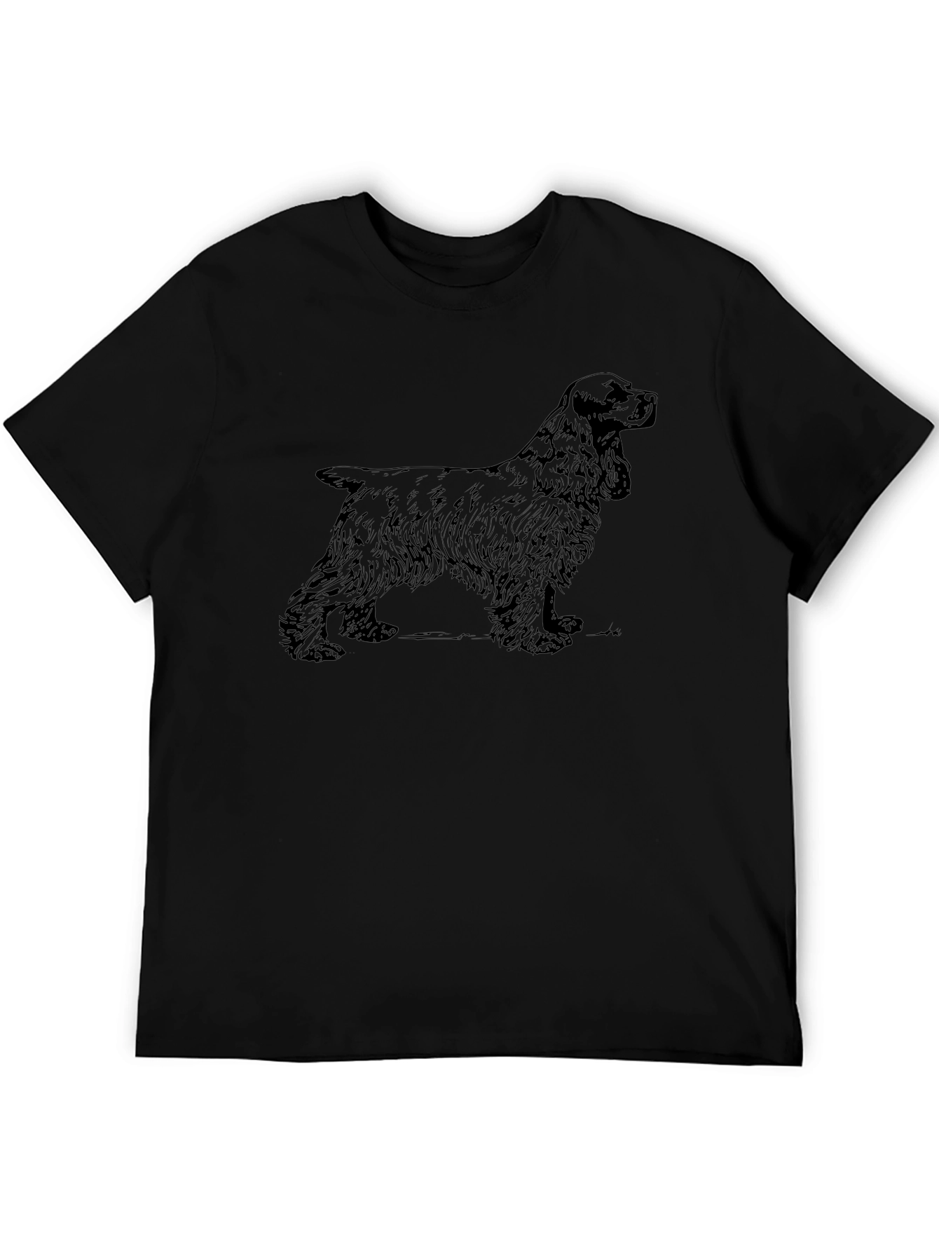Black Dog Breed T-Shirt