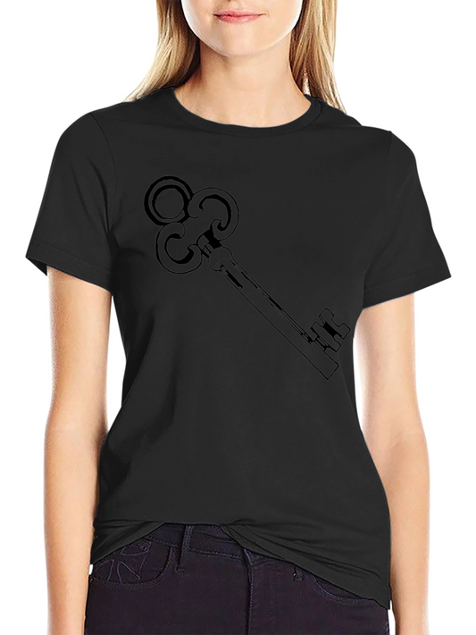 Key Graphic Black T-Shirt