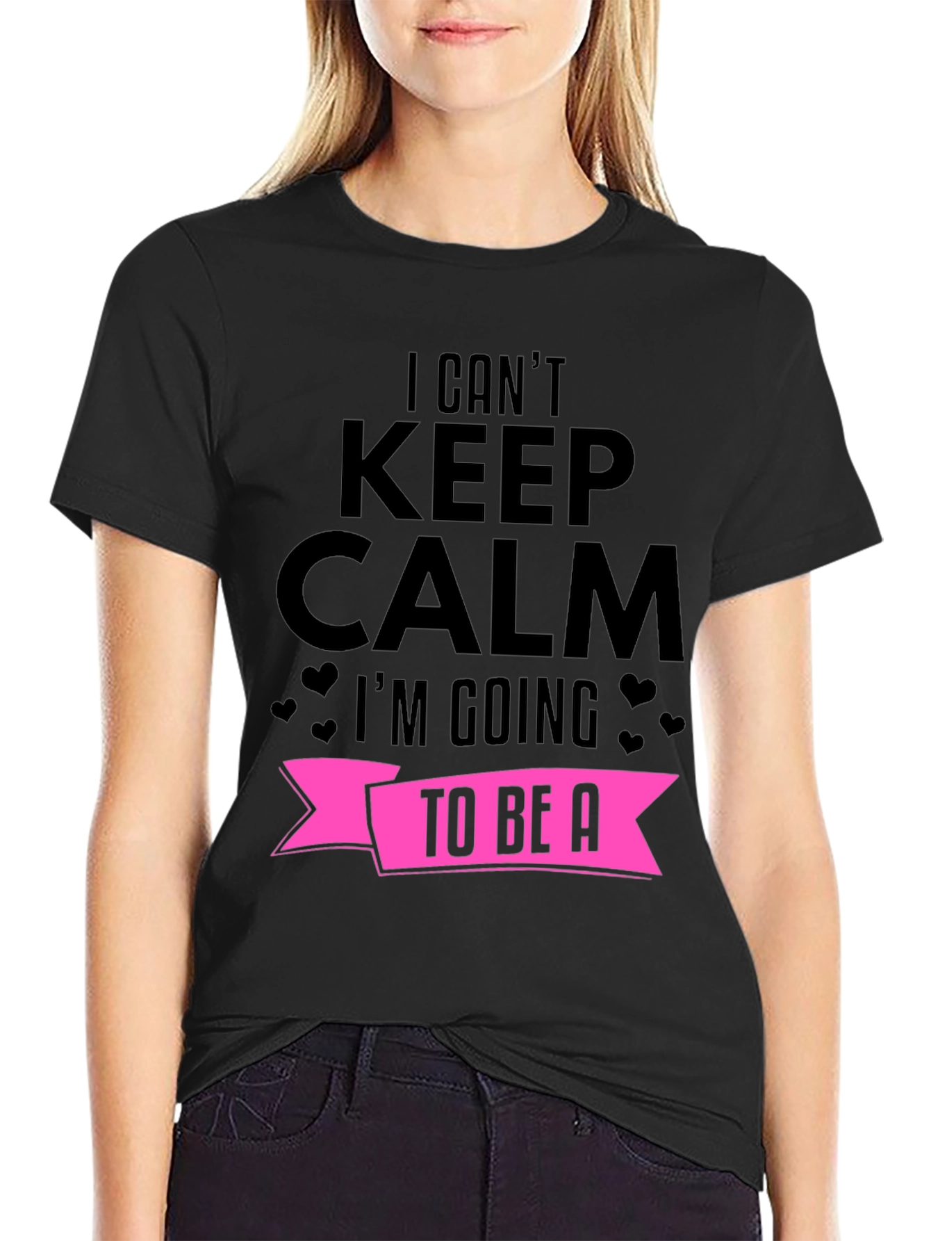 I Cant Keep Calm Pregnancy Announcement T-Shirt