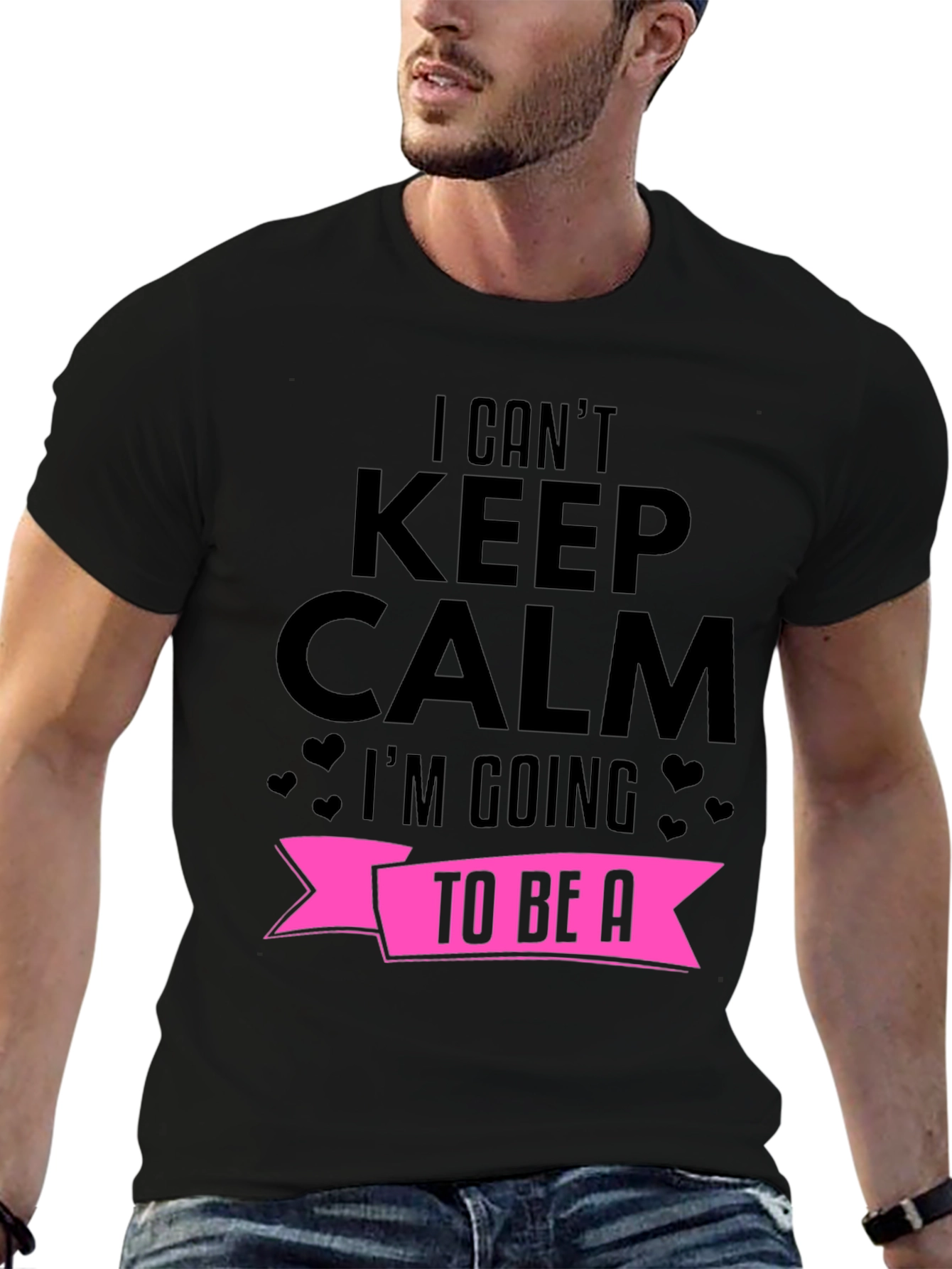 I Cant Keep Calm Pregnancy Announcement T-Shirt