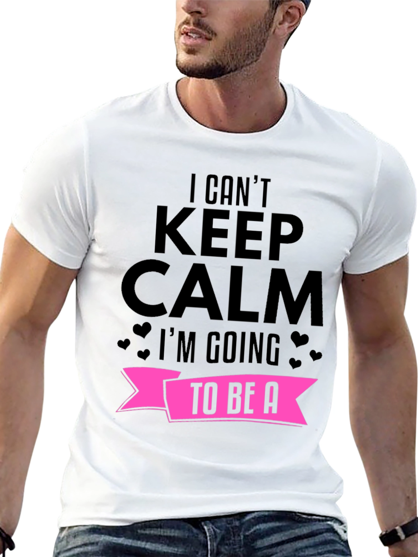 I Cant Keep Calm Pregnancy Announcement T-Shirt