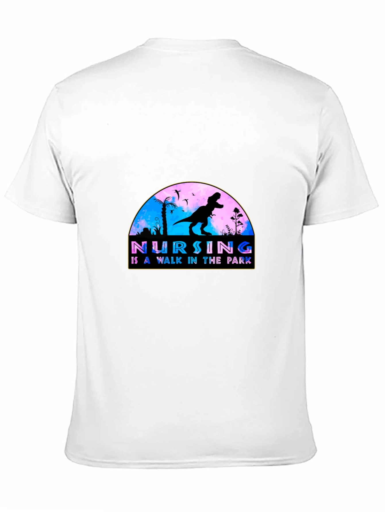 Nursing Walk in the Park T-Shirt - Black