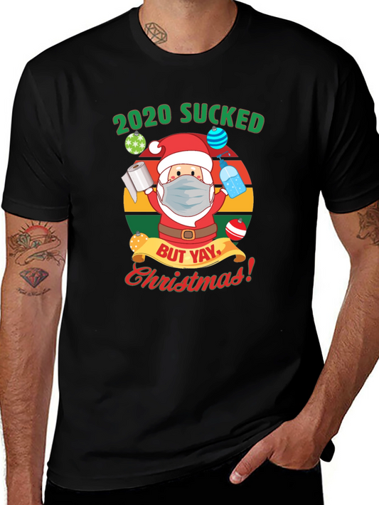 2020 Sucked But Yay Christmas Graphic Tee