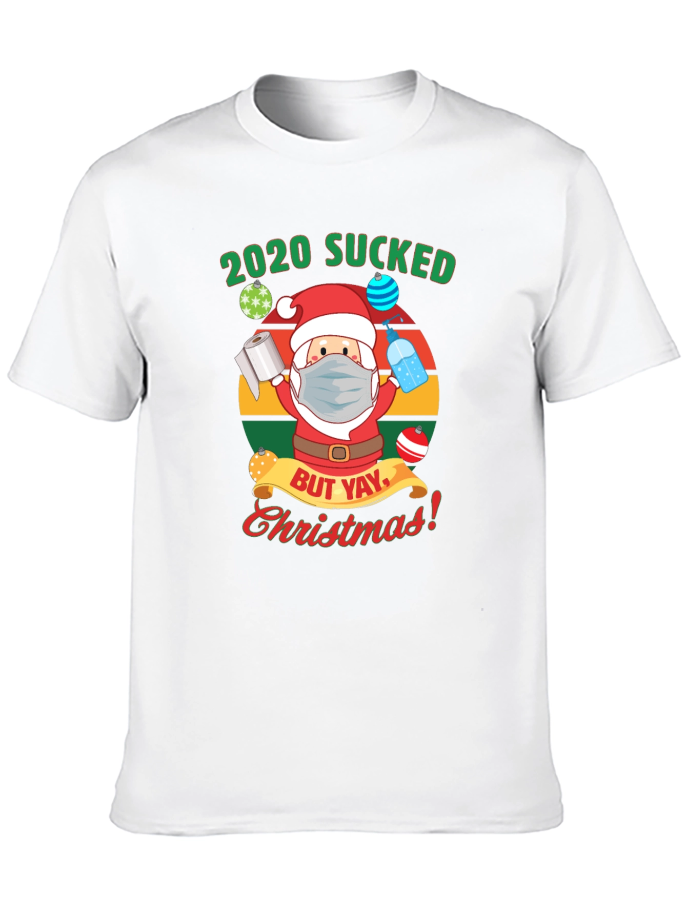 2020 Sucked But Yay Christmas Graphic Tee