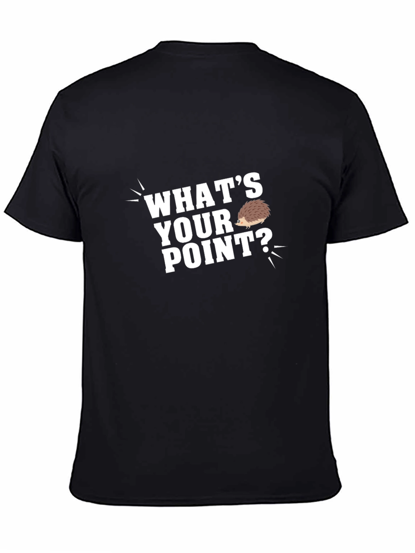 Whats Your Point? T-Shirt - Hedgehog Humor