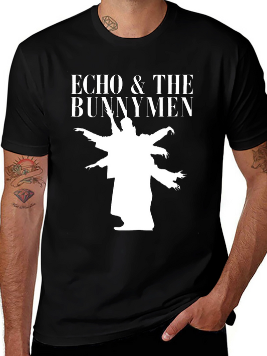 Echo & The Bunnymen Black Graphic Tee