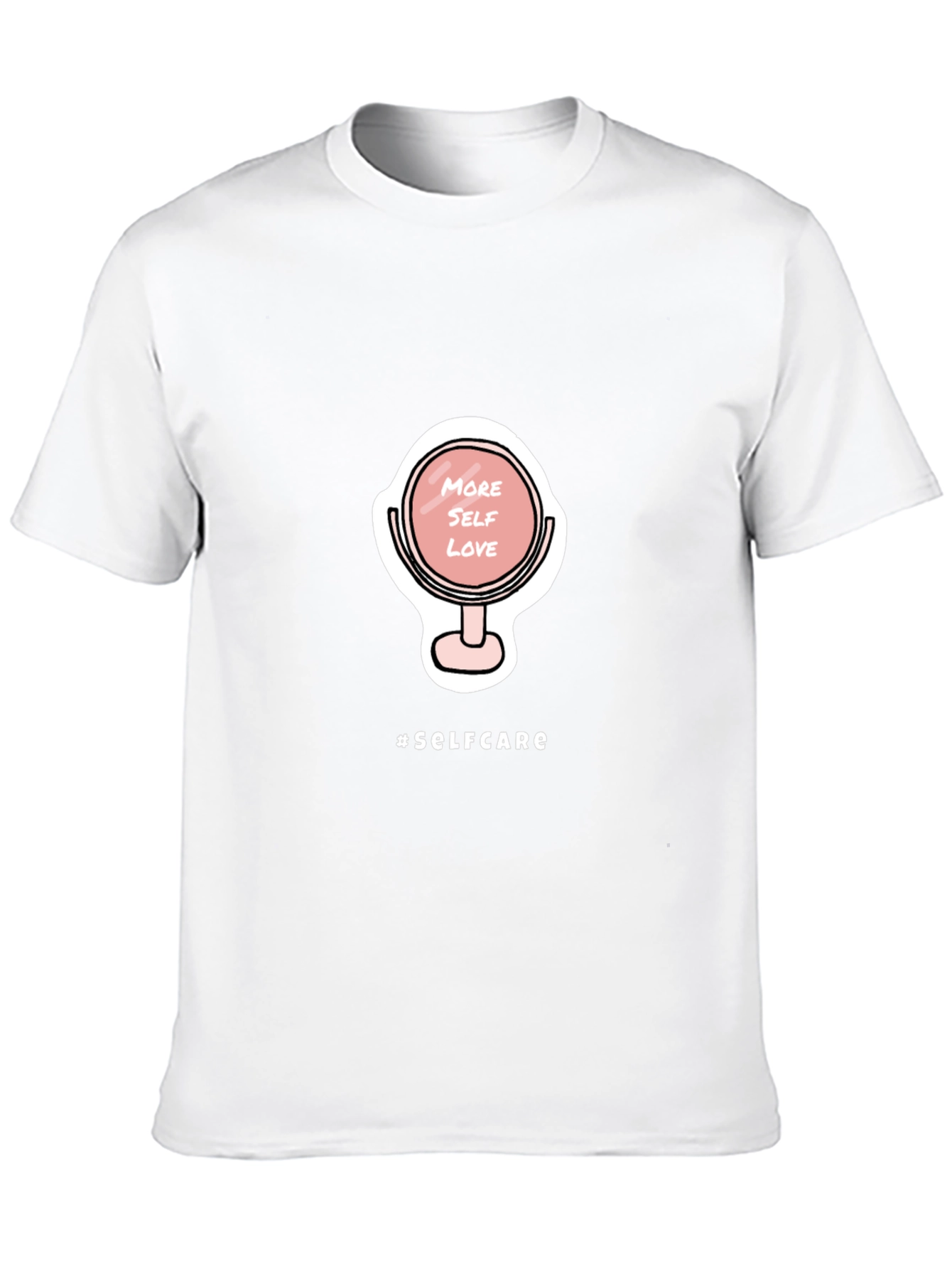 Self-Care Mirror Graphic T-Shirt