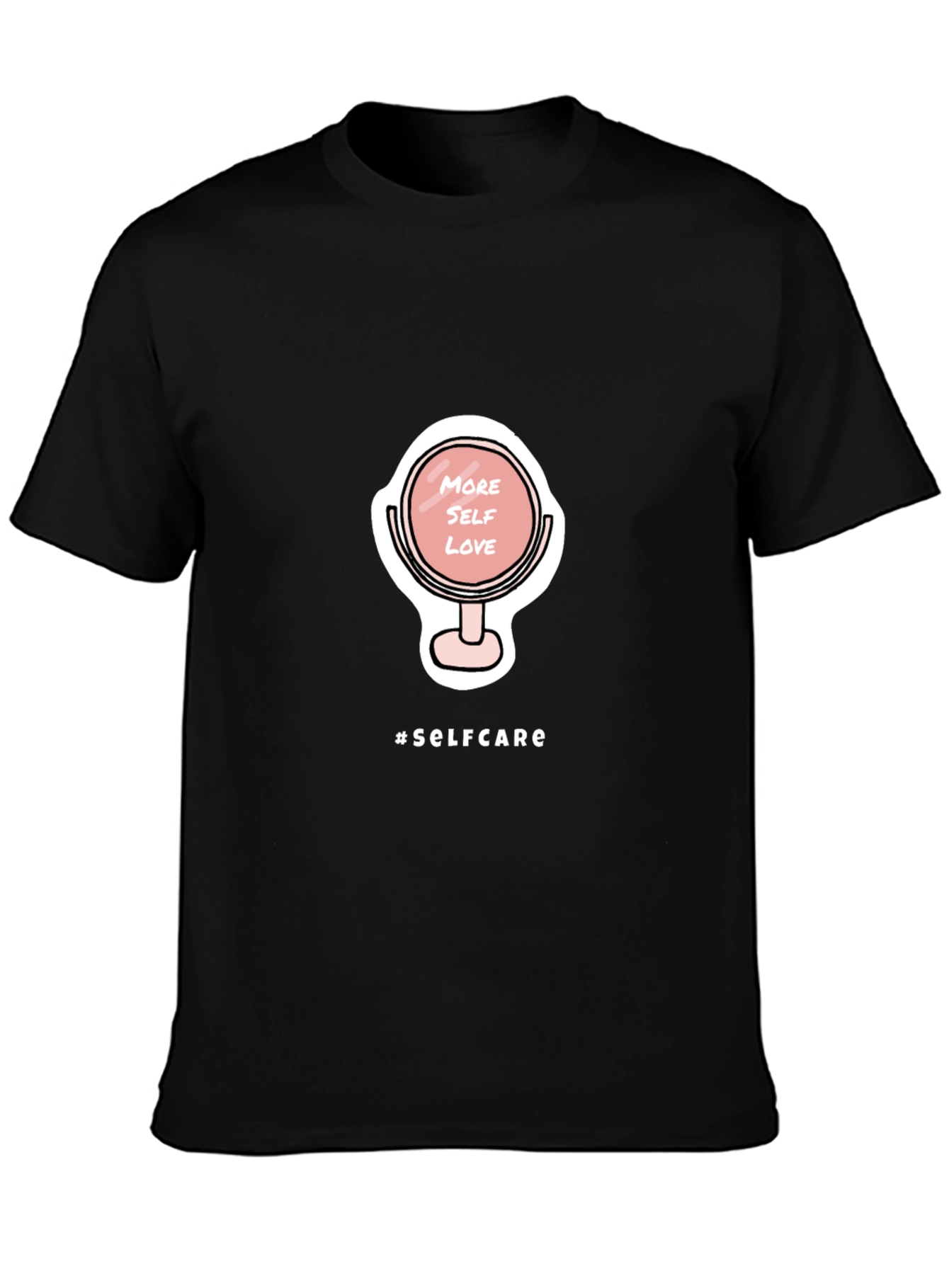 Self-Care Mirror Graphic T-Shirt