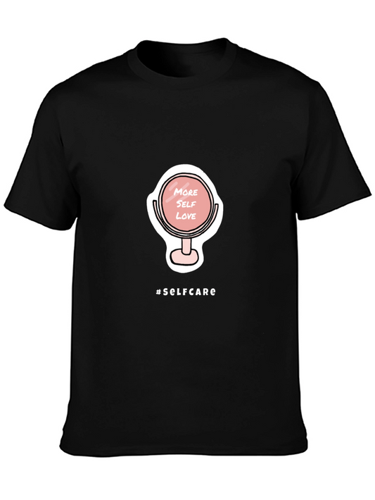 Self-Care Mirror Graphic T-Shirt