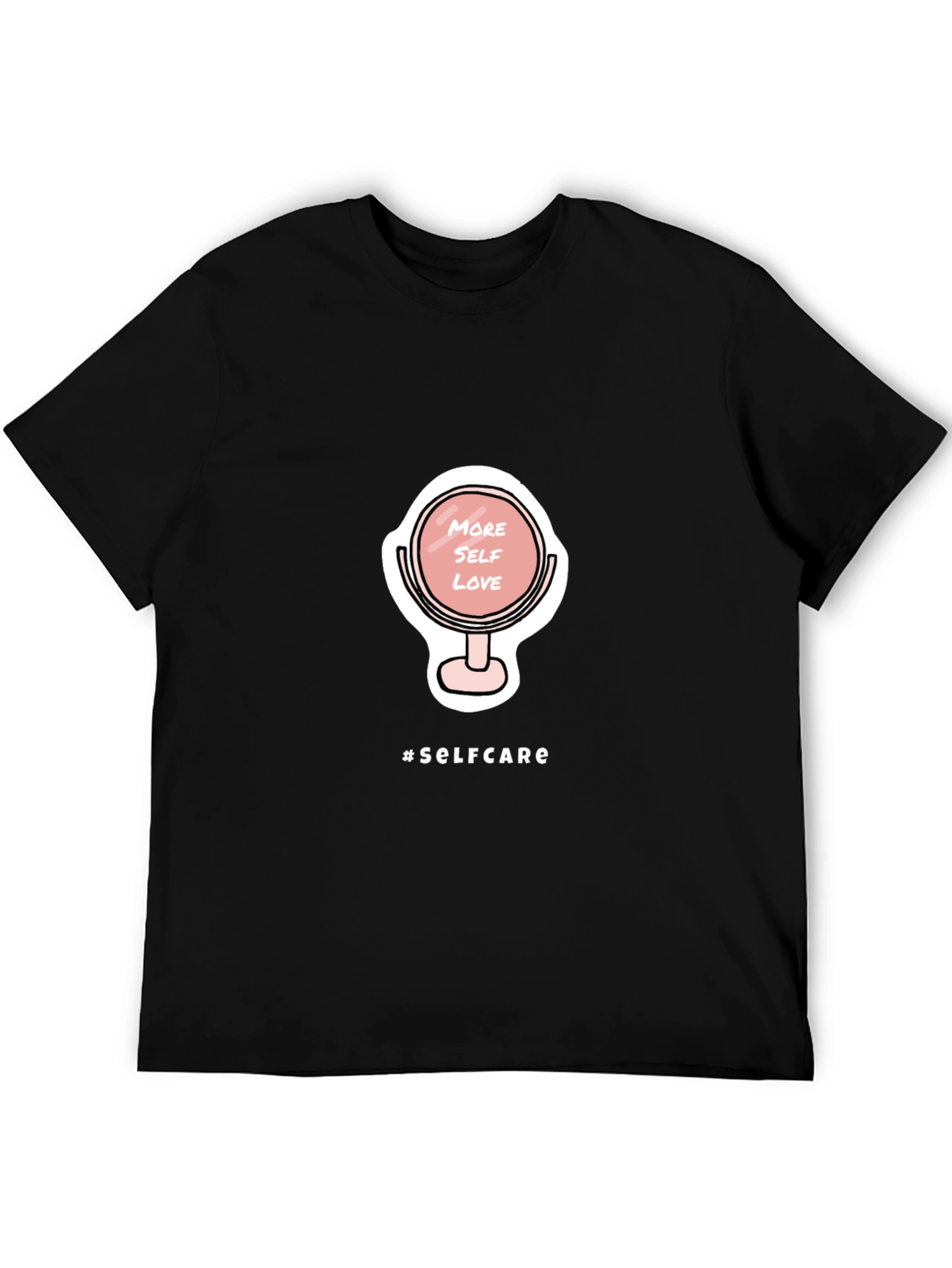 Self-Care Mirror Graphic T-Shirt