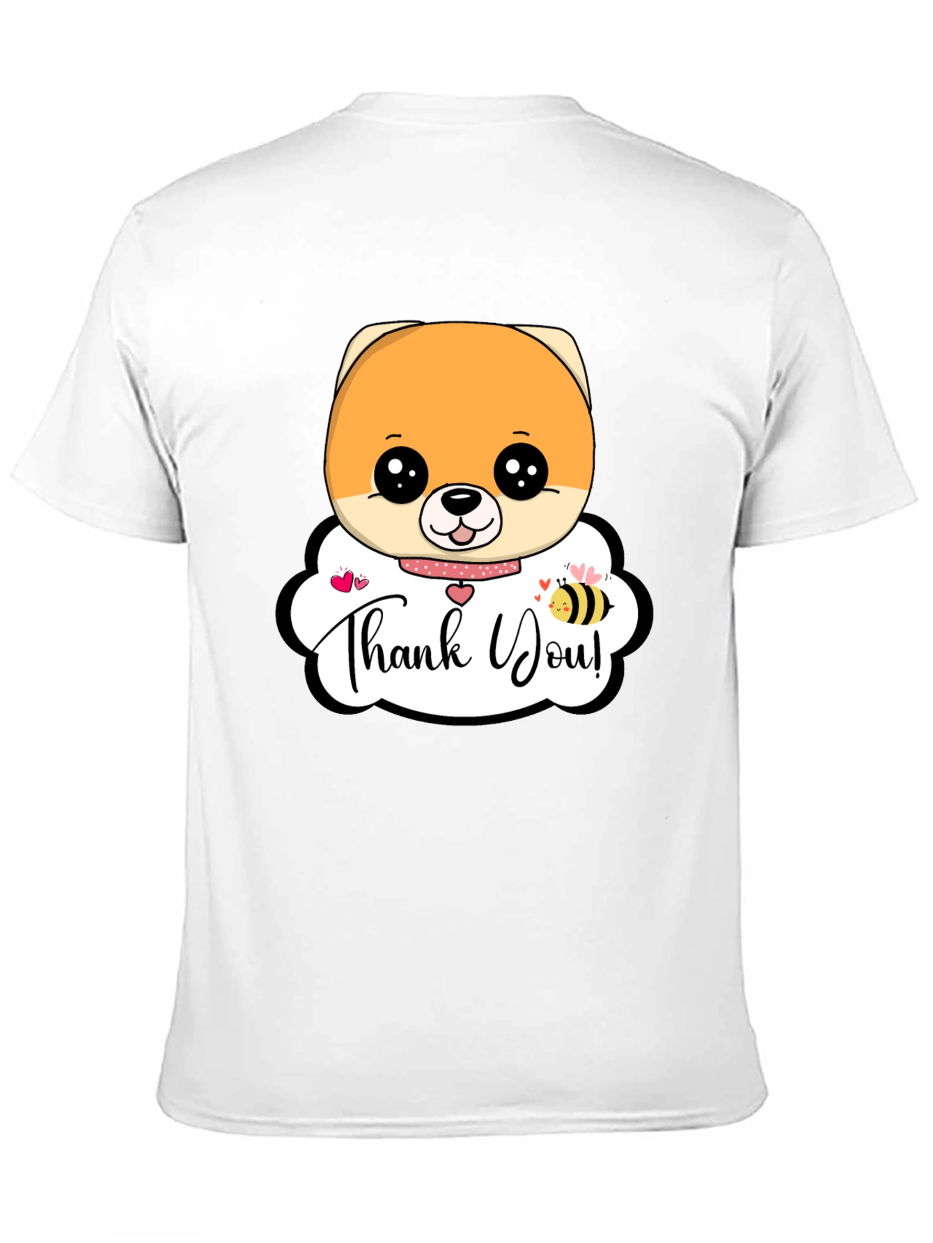 Cute Dog Thank You T-Shirt