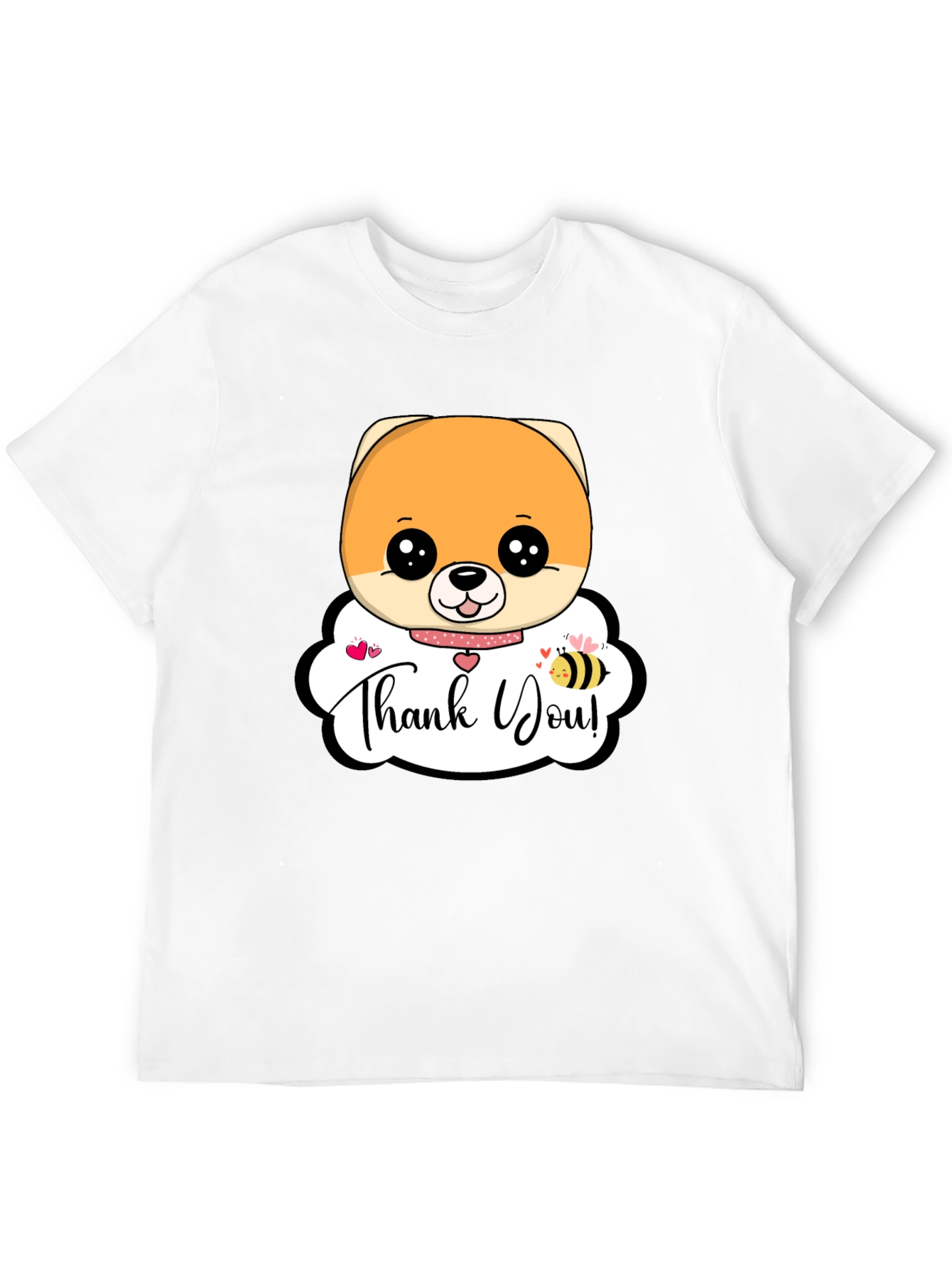 Cute Dog Thank You T-Shirt