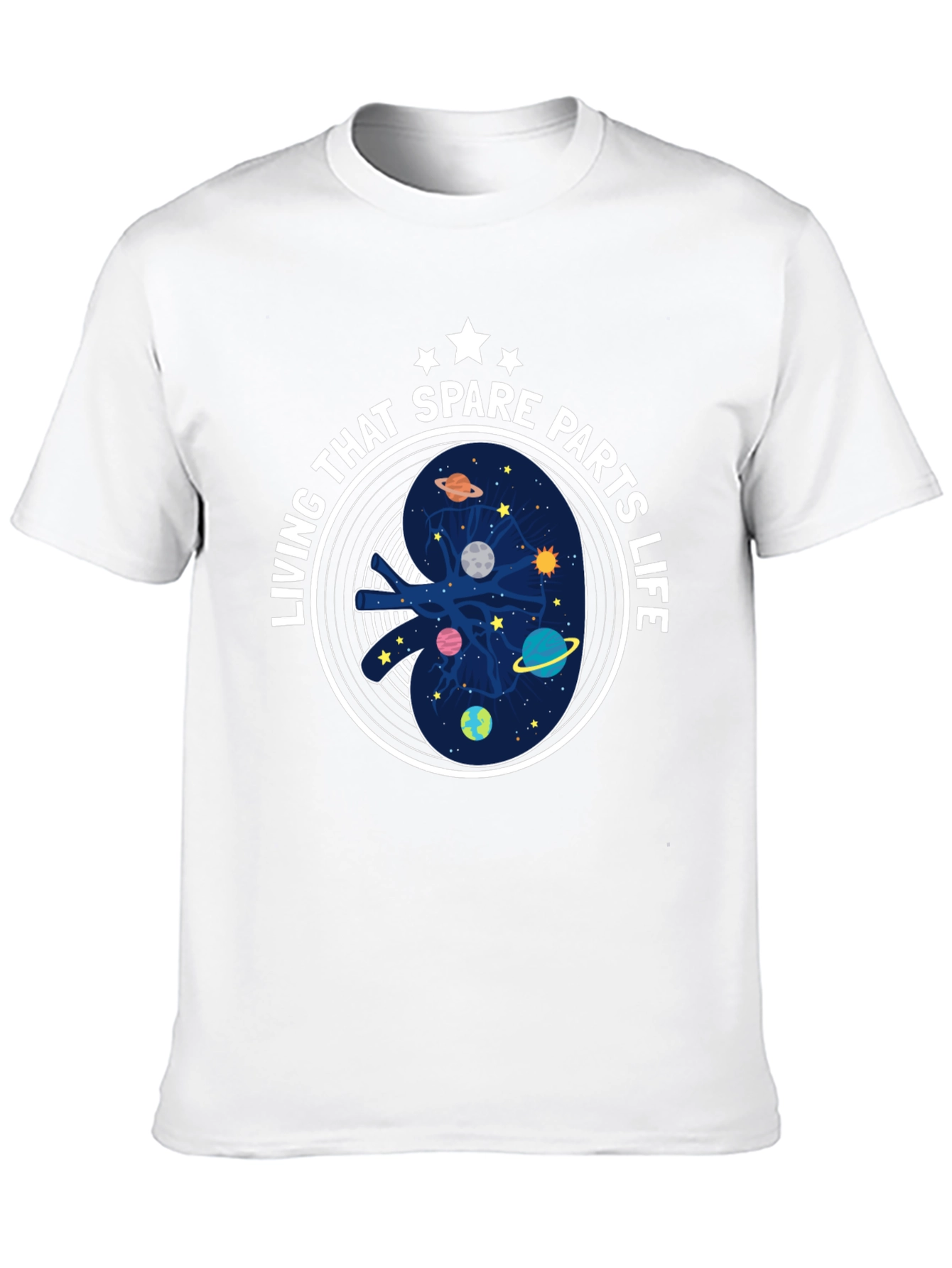 Spare Parts Life Kidney Graphic Tee - Black