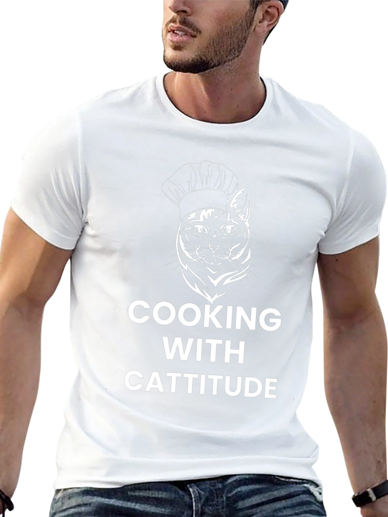 Cooking with Cattitude T-Shirt