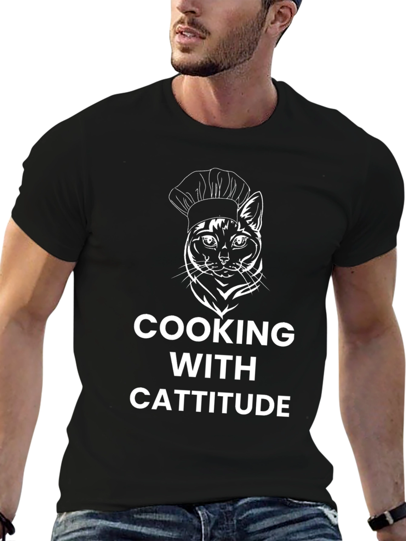Cooking with Cattitude T-Shirt