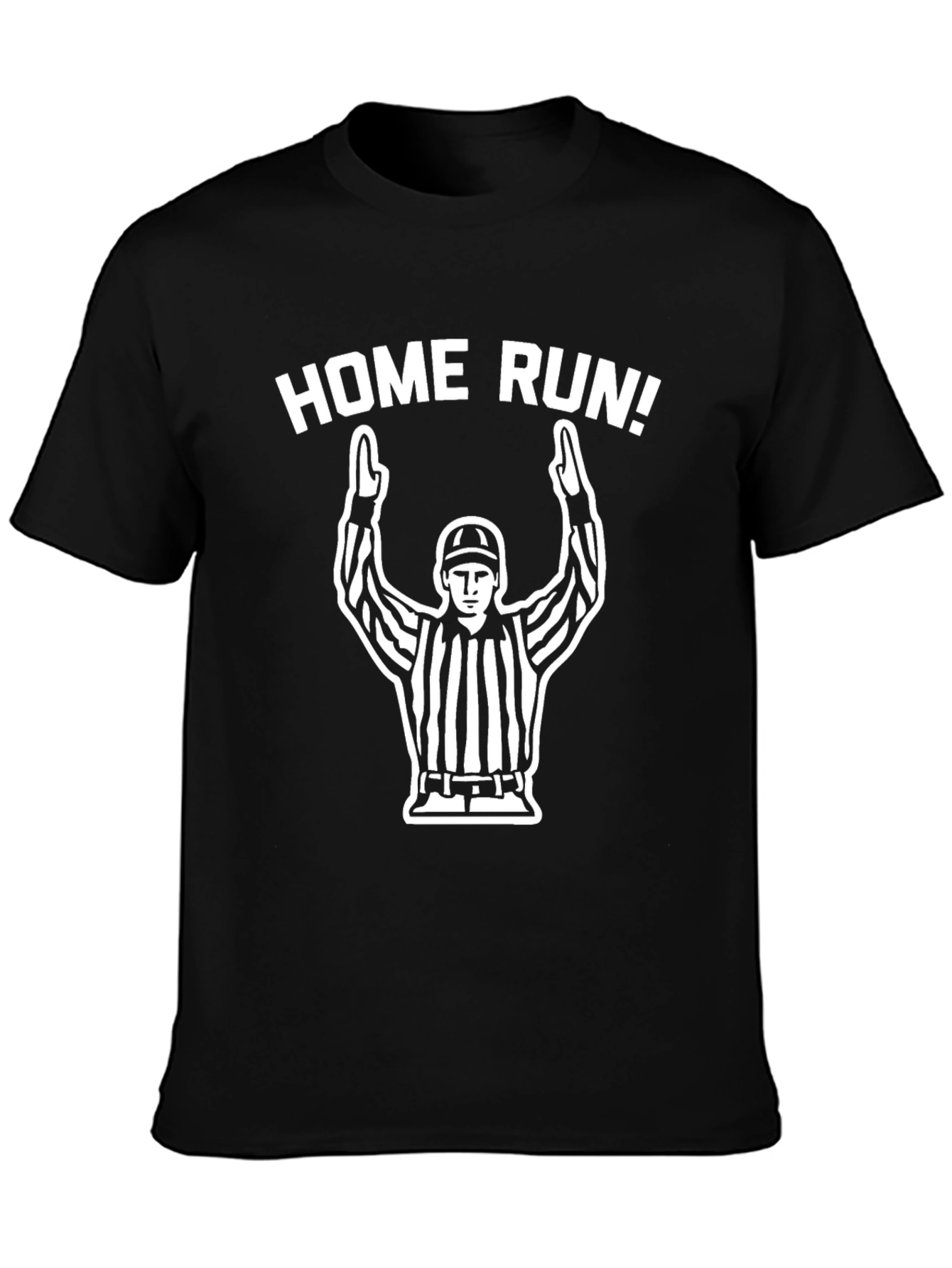 Home Run Umpire Graphic Tee - Baseball Fan T-Shirt