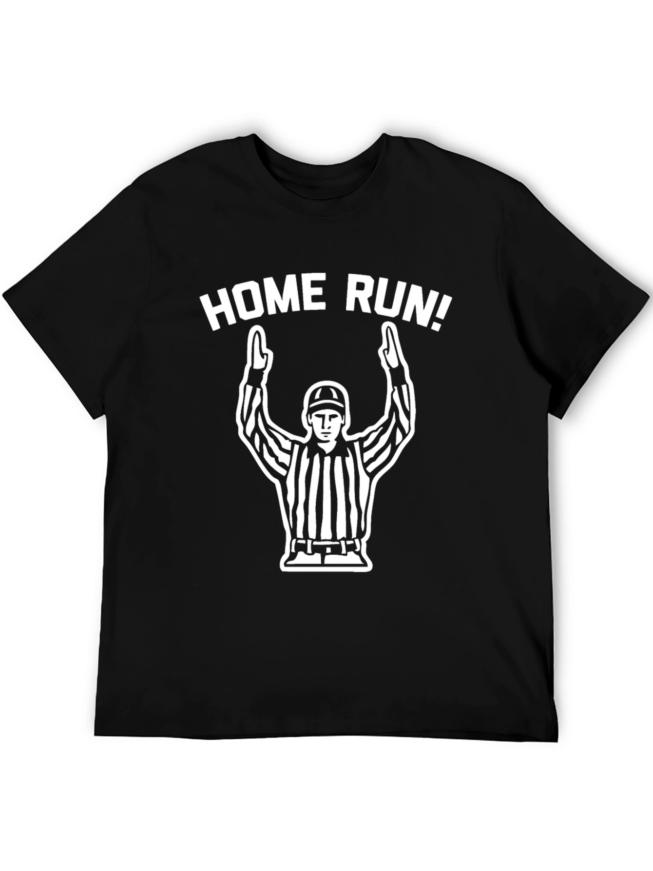 Home Run Umpire Graphic Tee - Baseball Fan T-Shirt