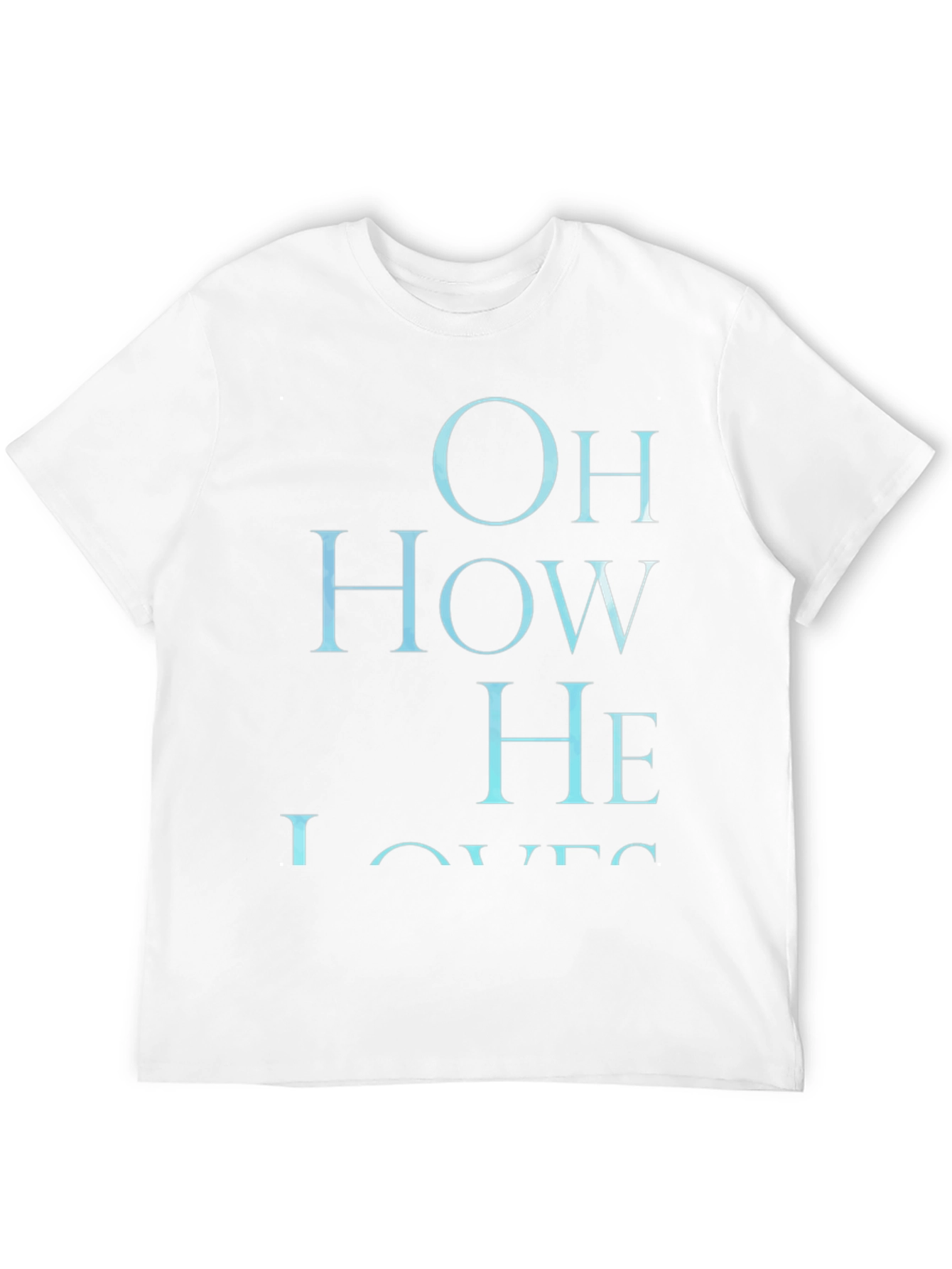 Oh How He Loves Graphic T-Shirt - Black