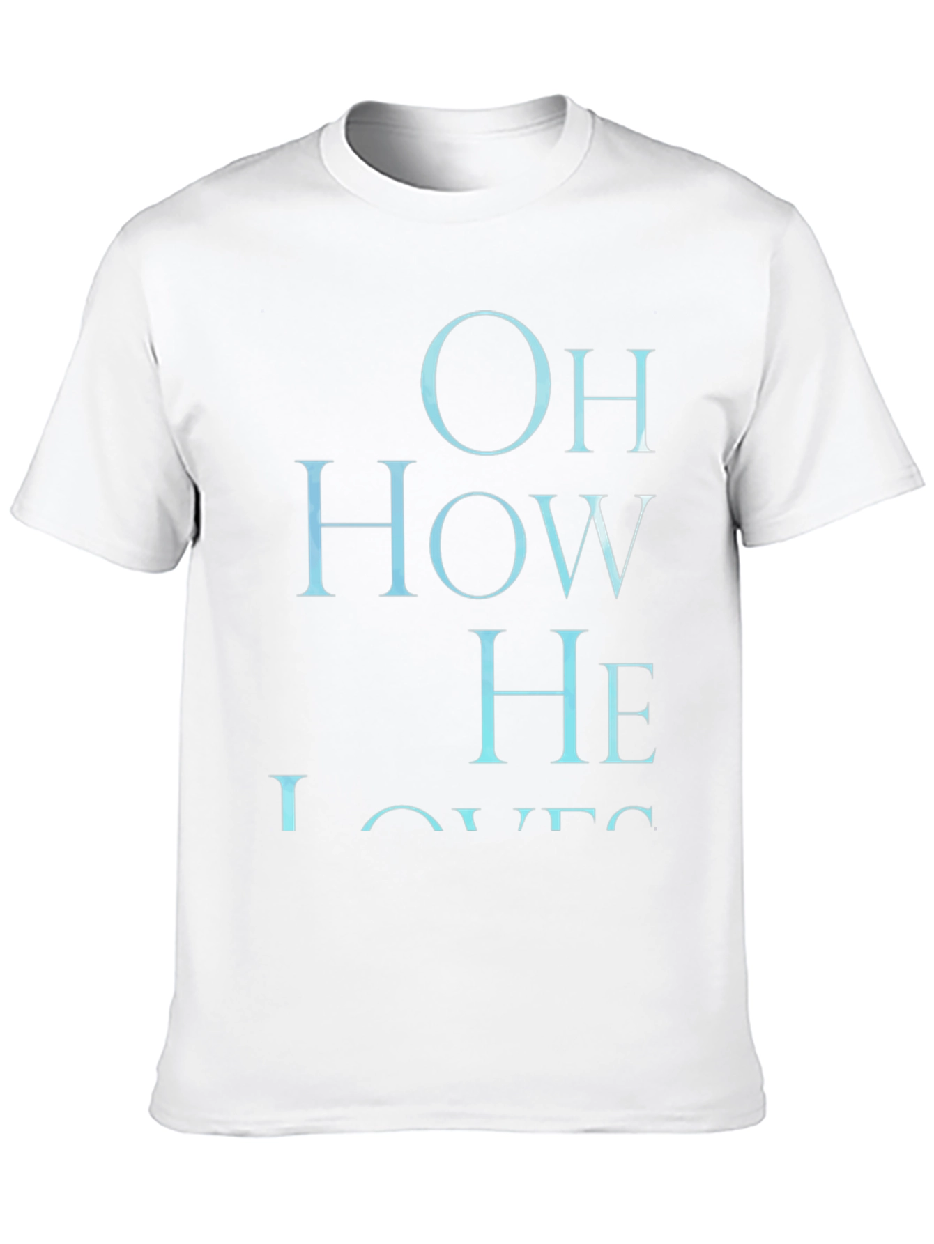 Oh How He Loves Graphic T-Shirt - Black