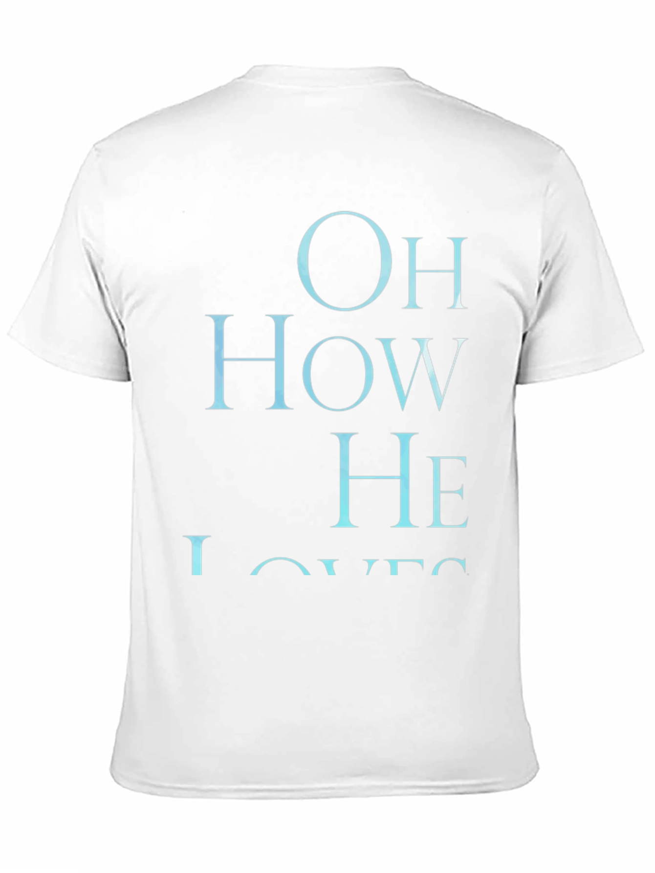 Oh How He Loves Graphic T-Shirt - Black