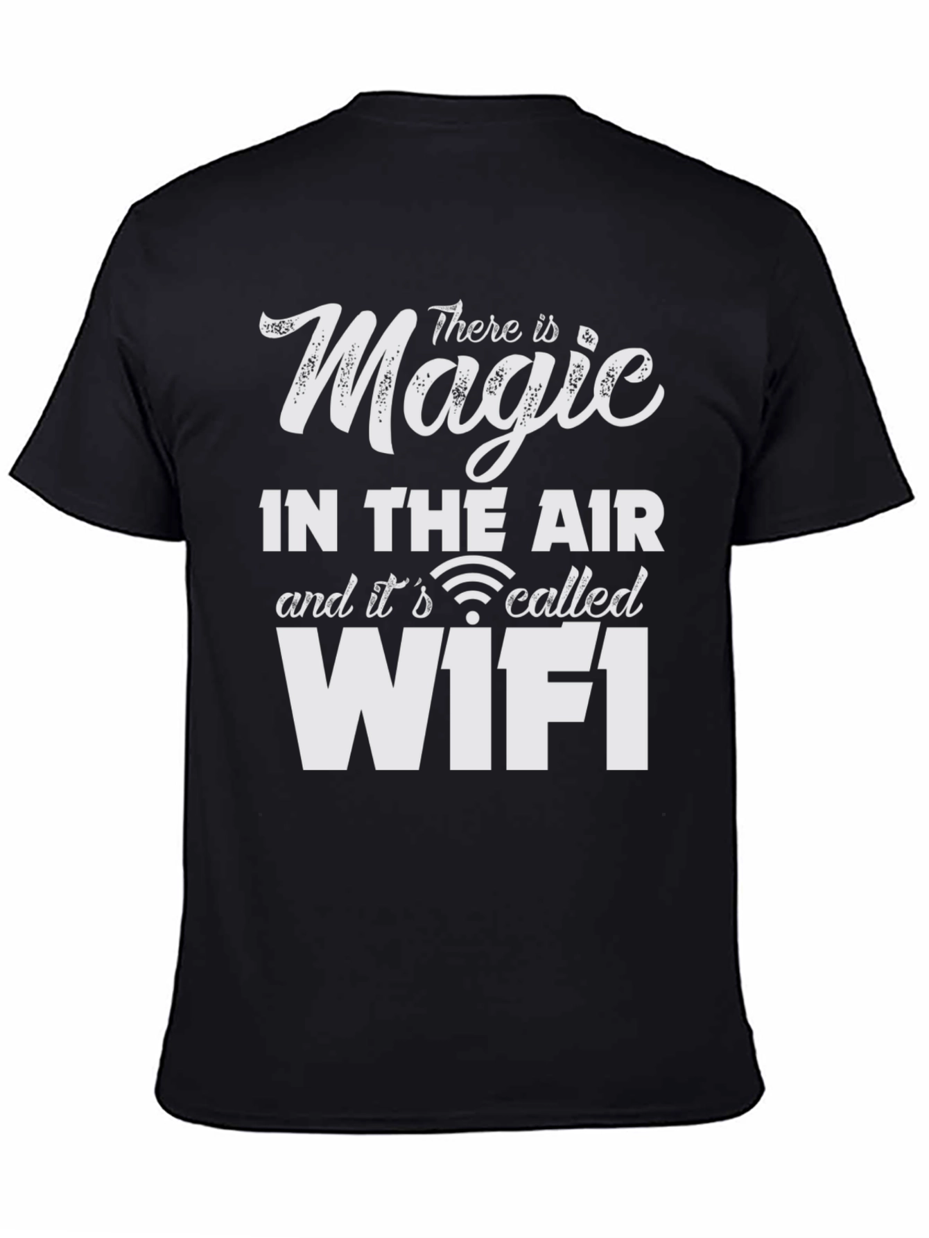 Magic WiFi Funny Novelty Graphic T-Shirt