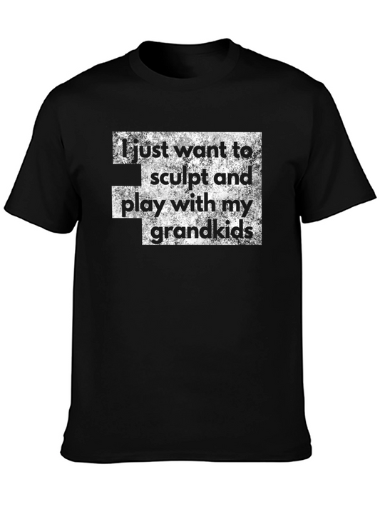 Sculpt & Grandkids Black T-Shirt