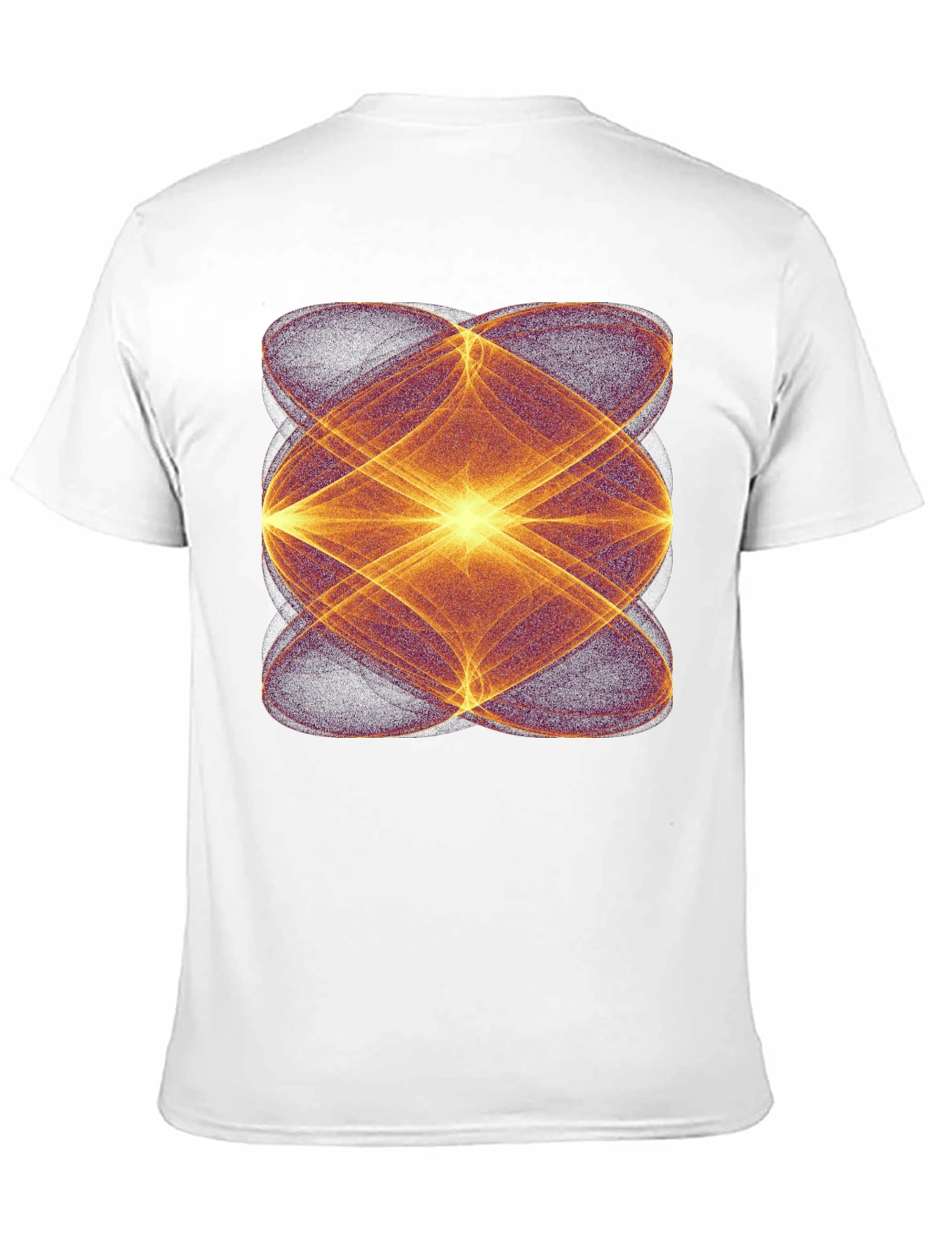 Abstract Geometric Black T-Shirt