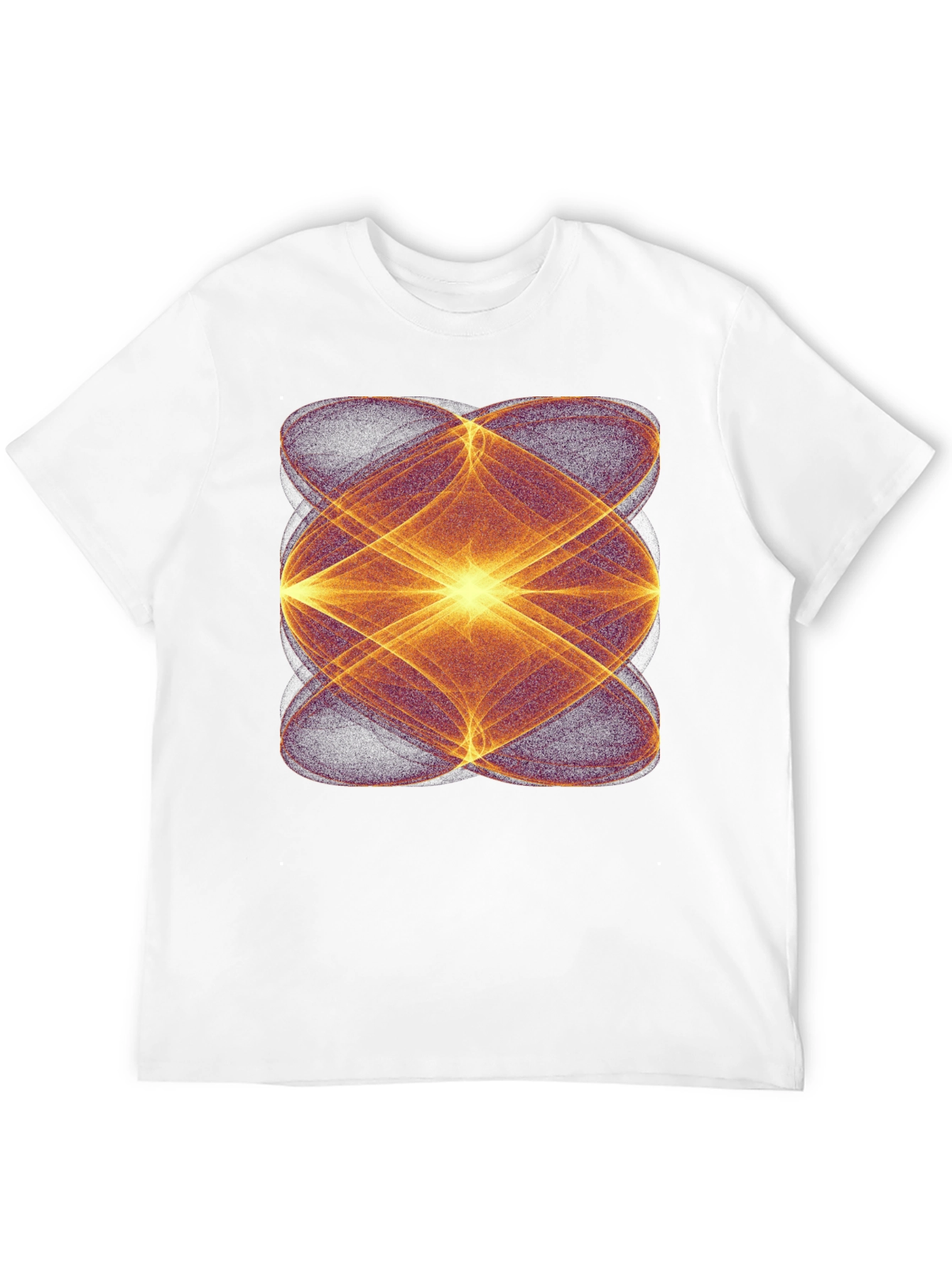 Abstract Geometric Black T-Shirt