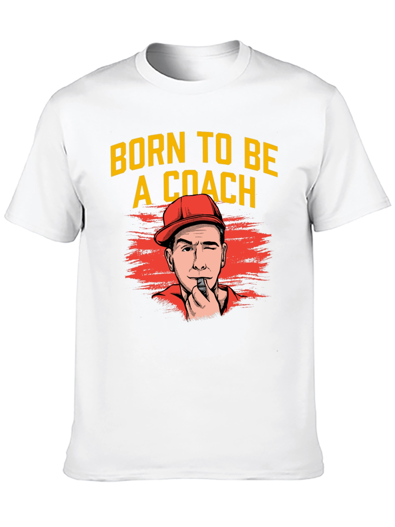 Born to Be A Coach T-Shirt - Black