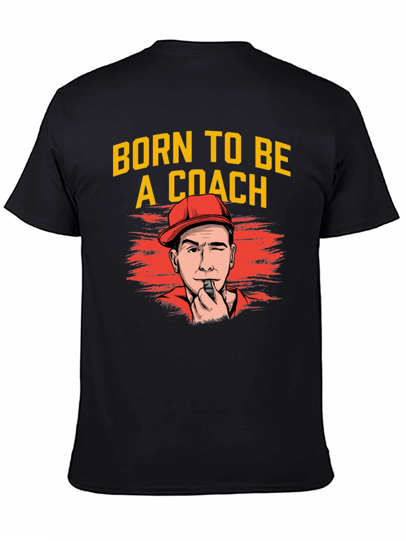 Born to Be A Coach T-Shirt - Black