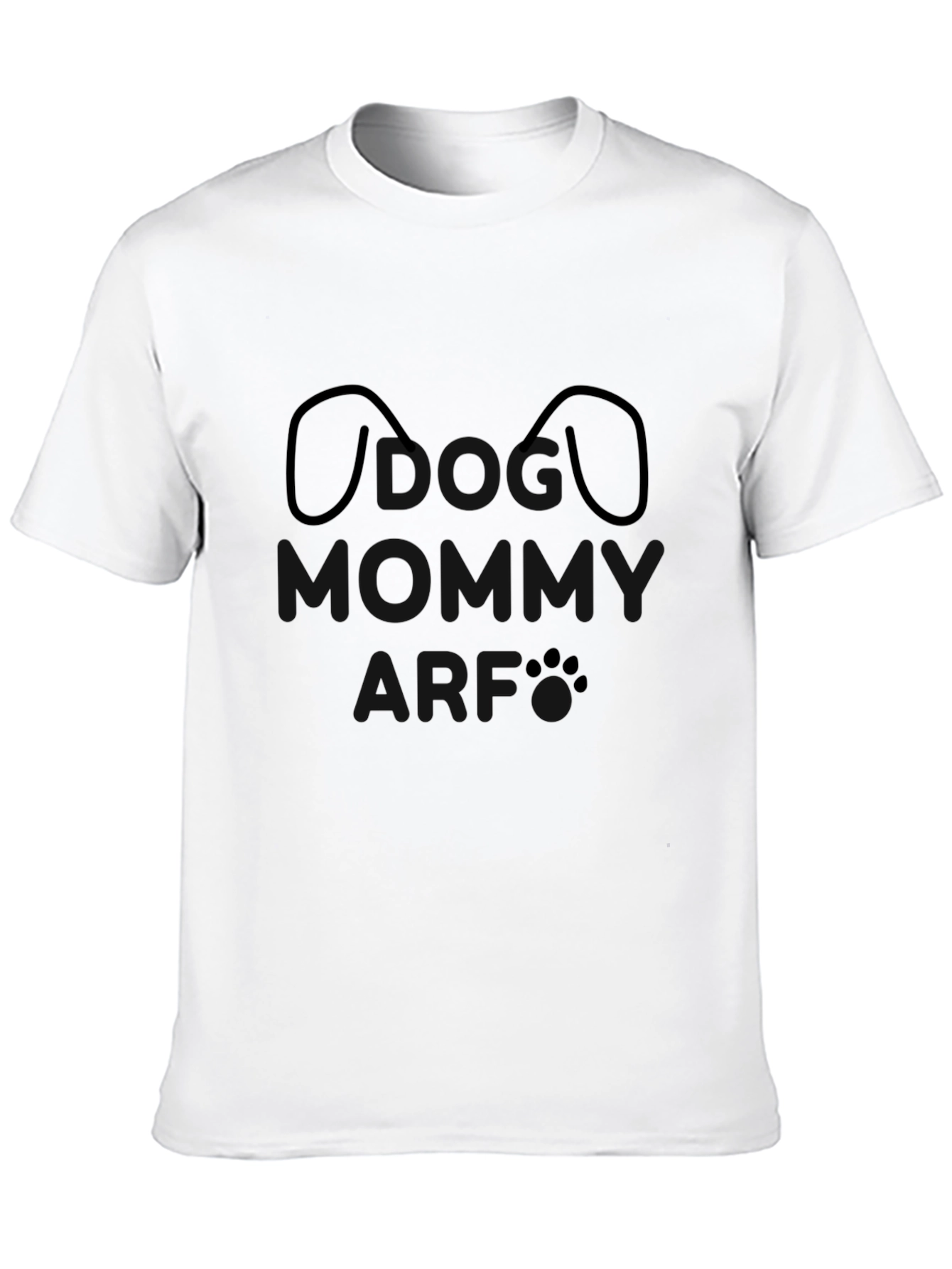 Dog Lover Graphic Tee - Casual Black T-Shirt