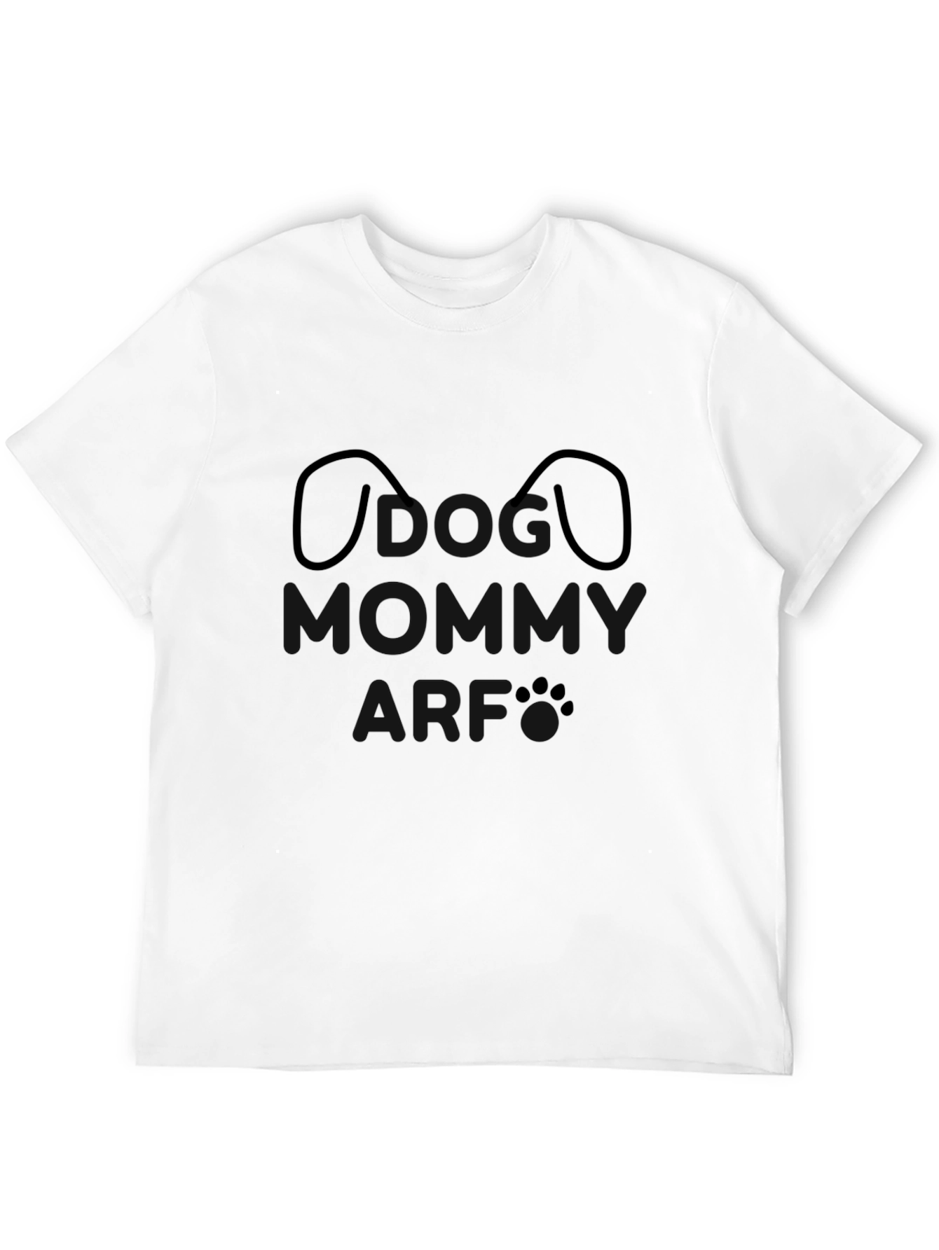 Dog Lover Graphic Tee - Casual Black T-Shirt