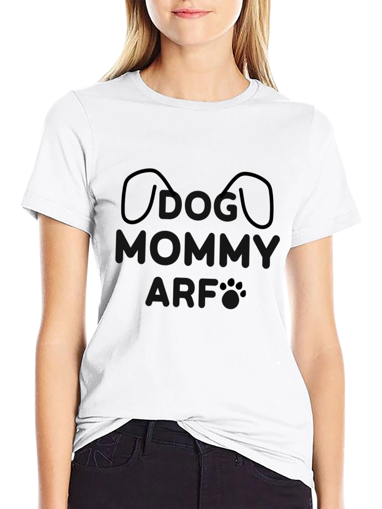 Dog Lover Graphic Tee - Casual Black T-Shirt