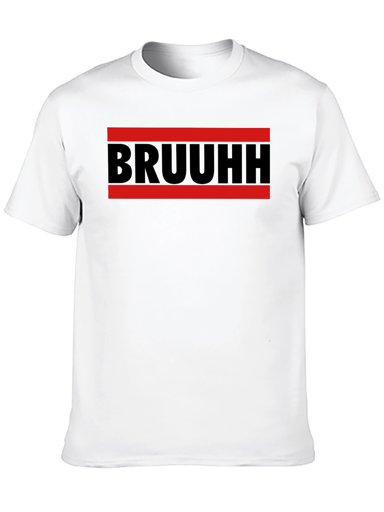 Bruuhh Graphic Tee - Mens Black T-Shirt