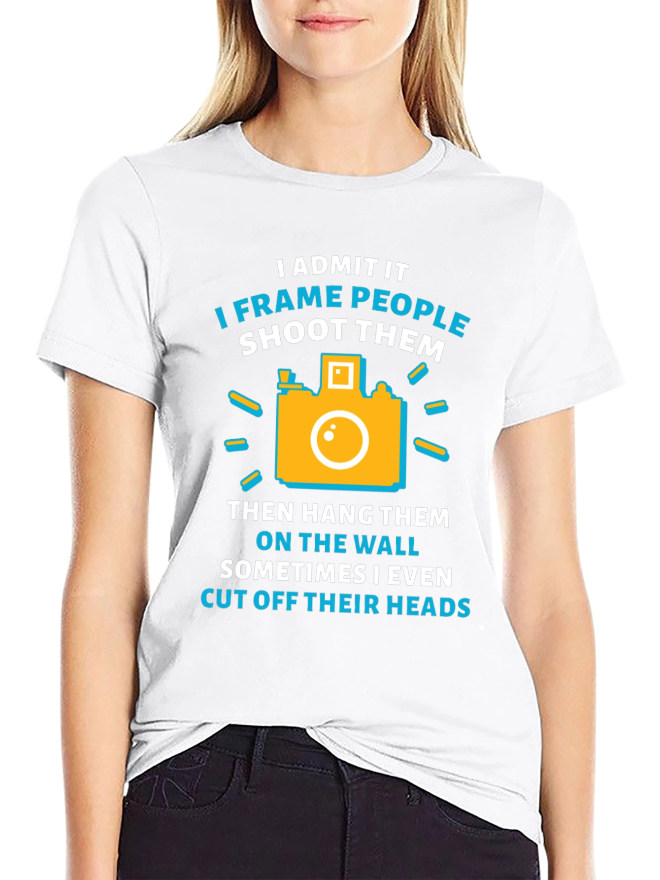 Funny Photographer T-Shirt - I Frame People