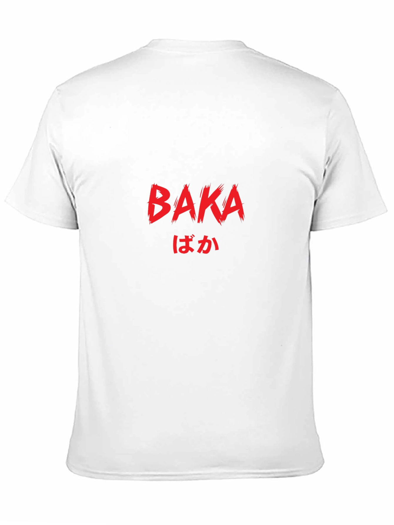 Baka Graphic Tee - Anime Inspired Soft Cotton T-Shirt