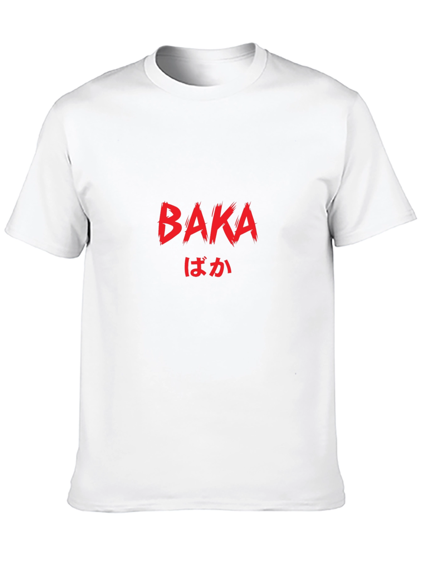 Baka Graphic Tee - Anime Inspired Soft Cotton T-Shirt