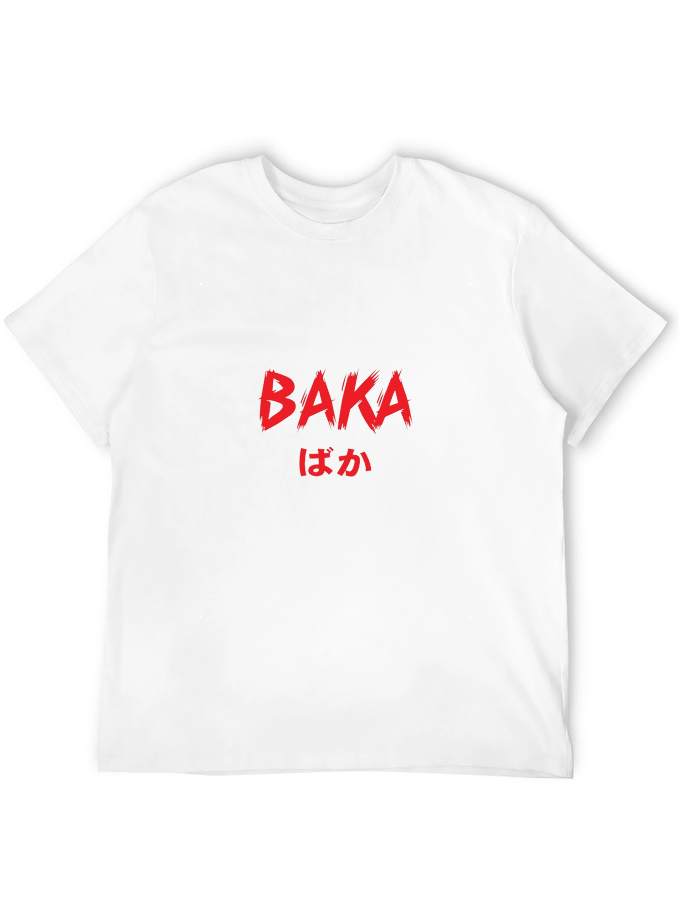 Baka Graphic Tee - Anime Inspired Soft Cotton T-Shirt