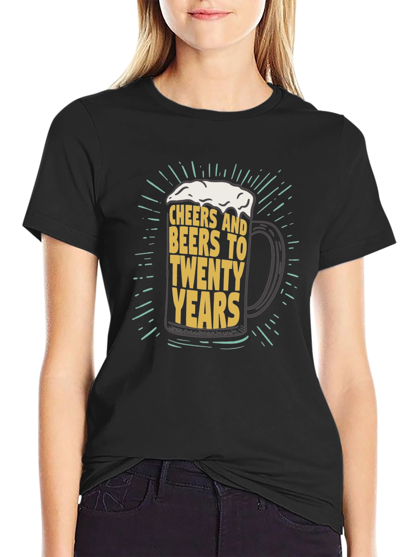 Cheers and Beers 20 Years T-Shirt