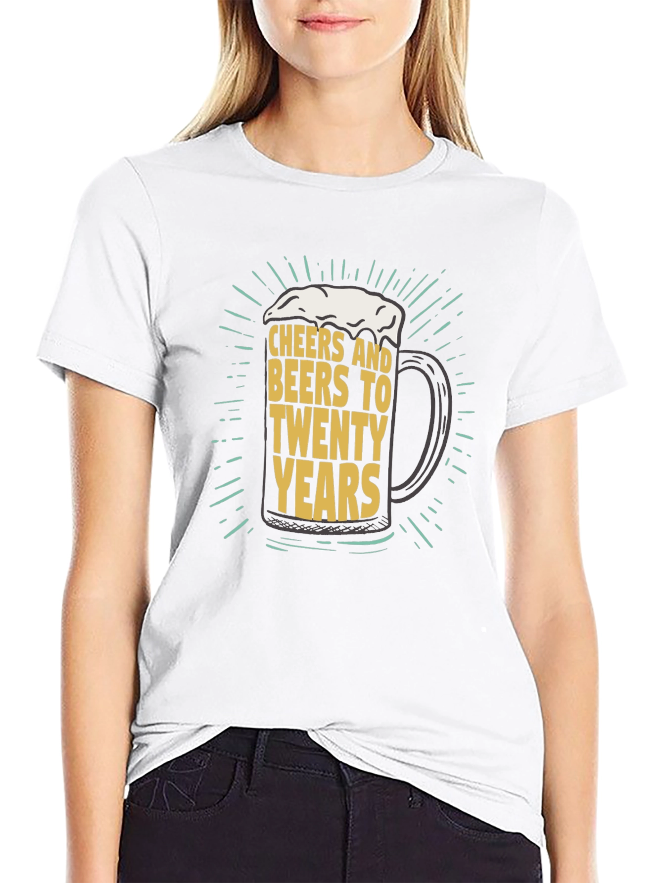 Cheers and Beers 20 Years T-Shirt