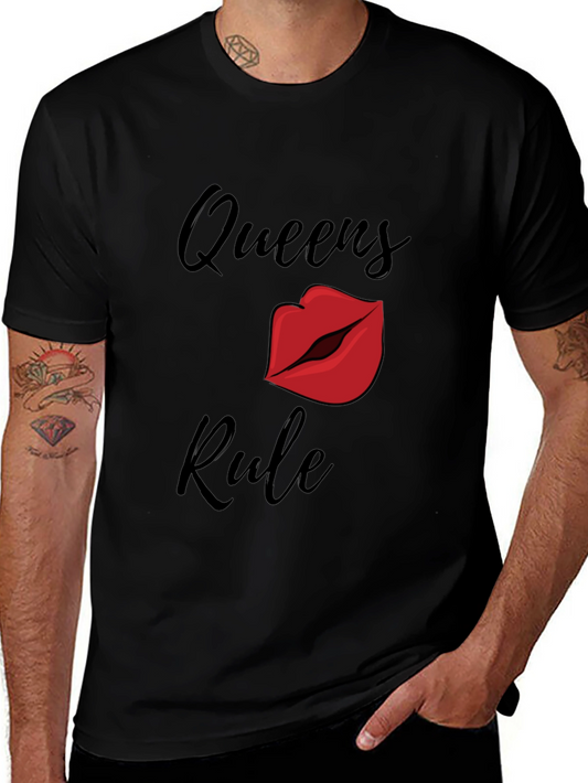 Queens Rule Black T-Shirt
