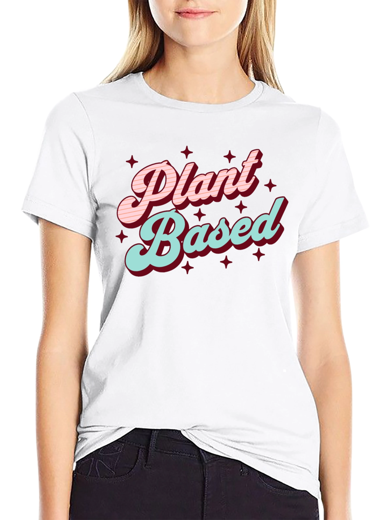 Plant Based Graphic Tee - Stylish Vegetarian Shirt