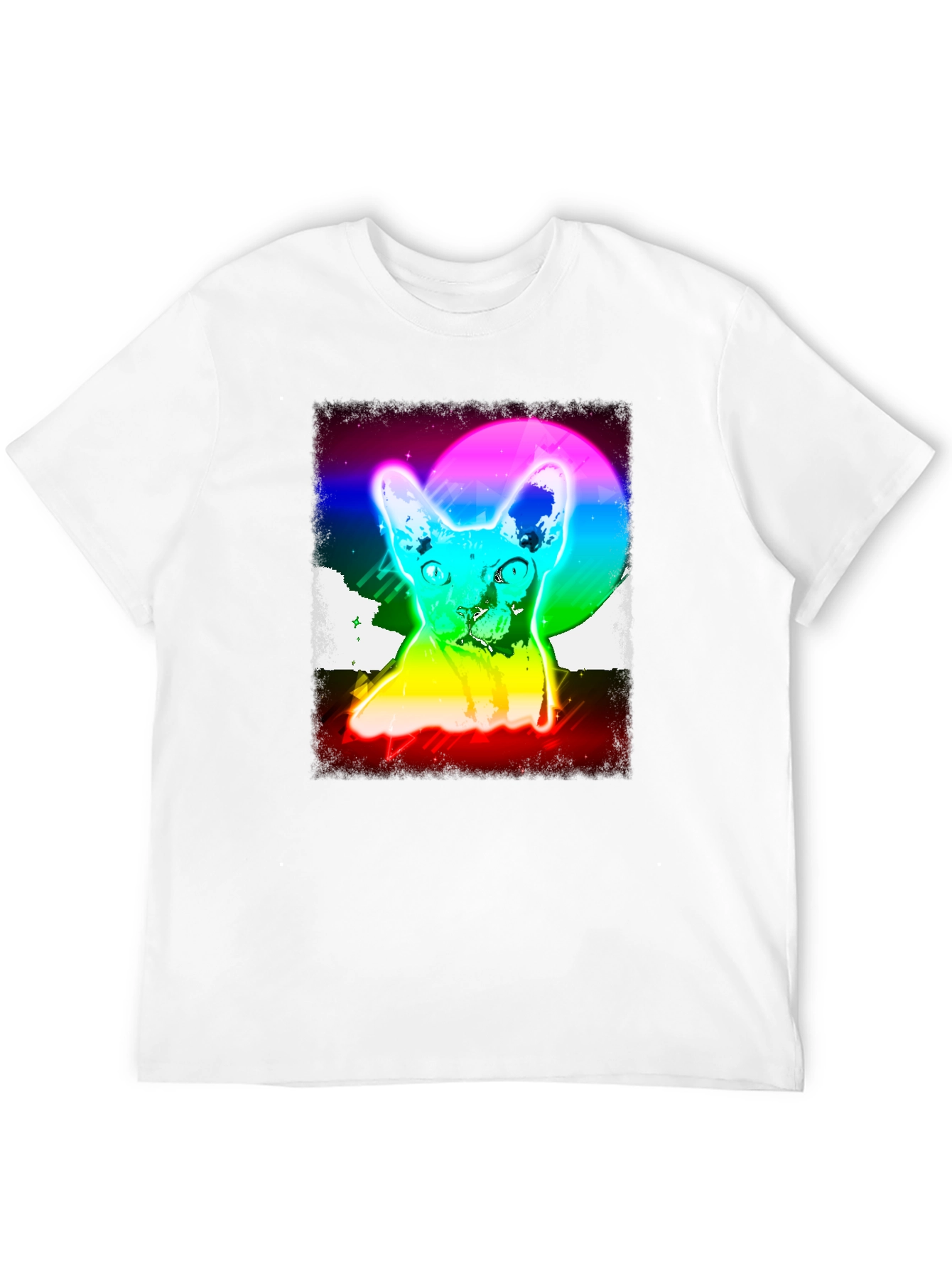 Retro Cat Graphic Tee
