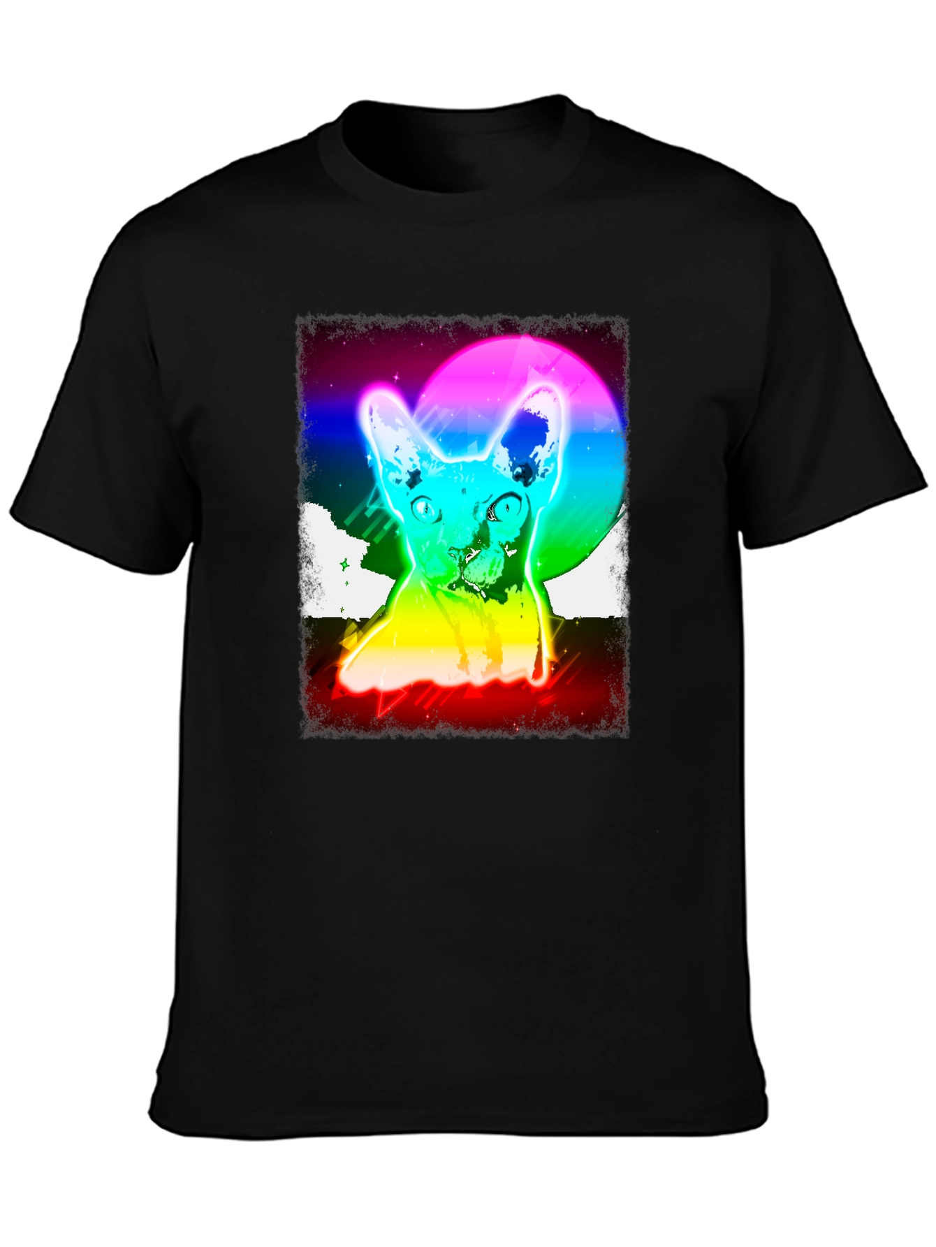 Retro Cat Graphic Tee