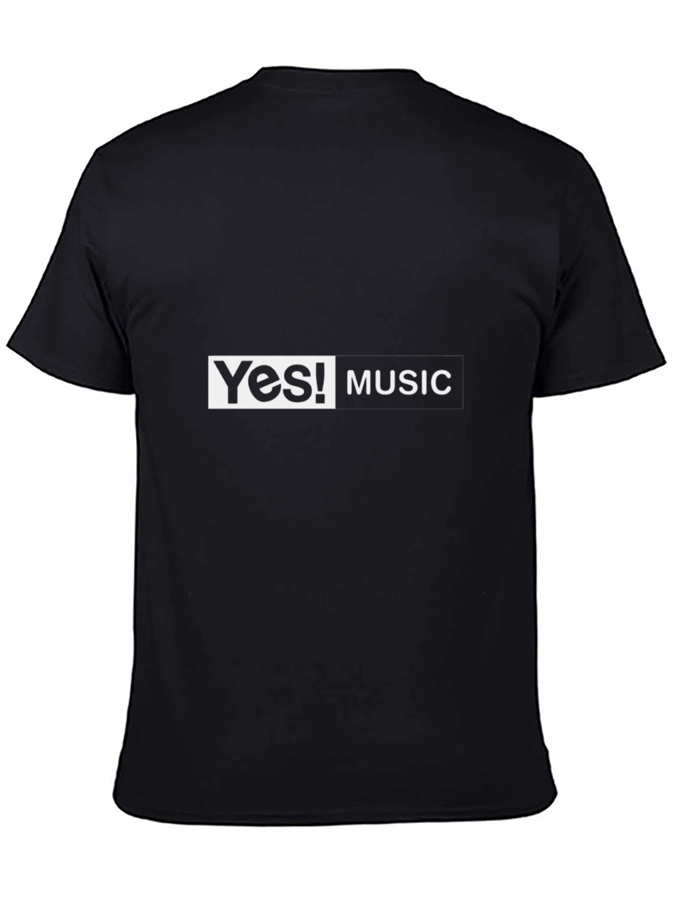Yes! Music Black Graphic T-Shirt