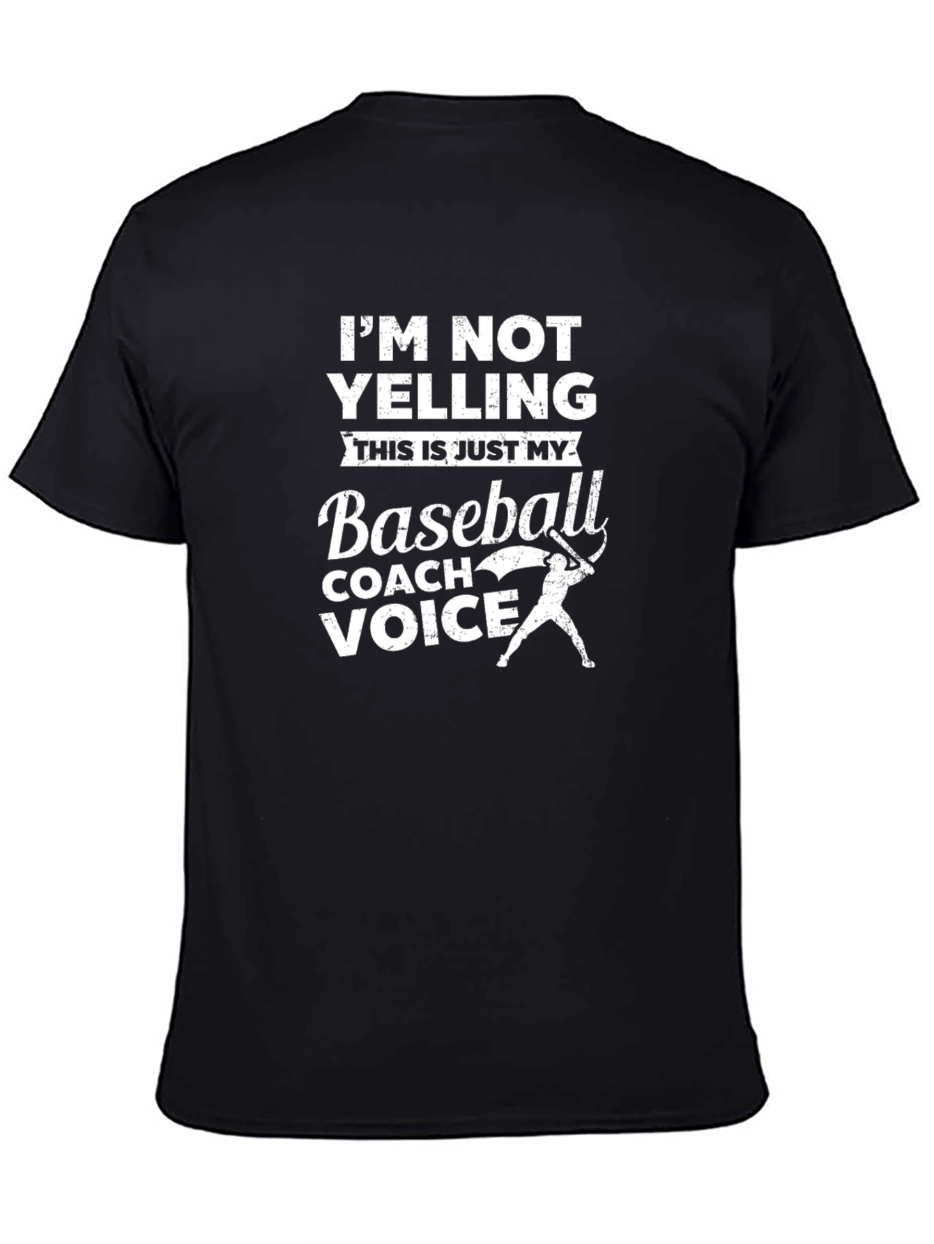 Baseball Coach Voice T-Shirt - Funny Sports Tee