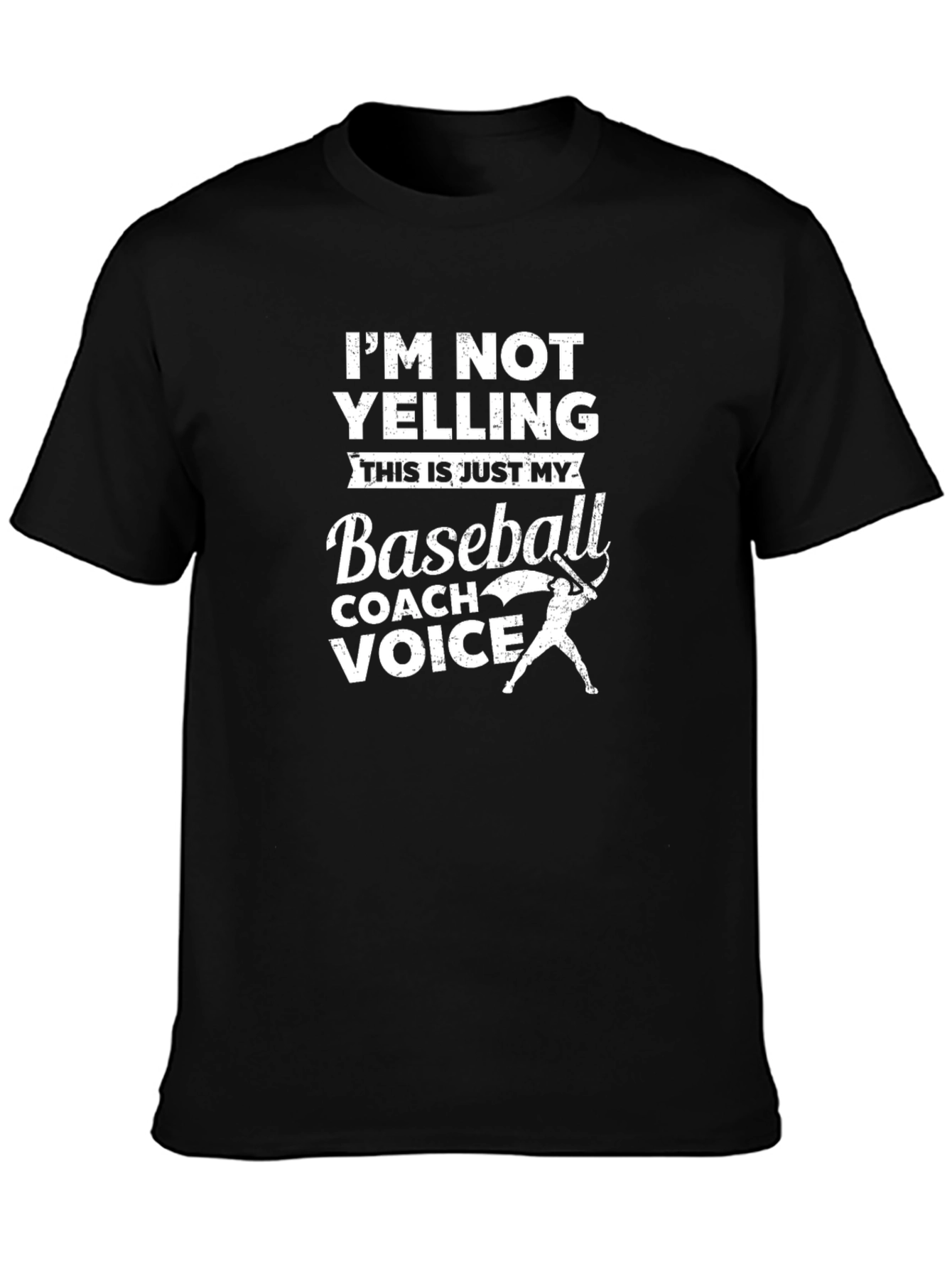Baseball Coach Voice T-Shirt - Funny Sports Tee