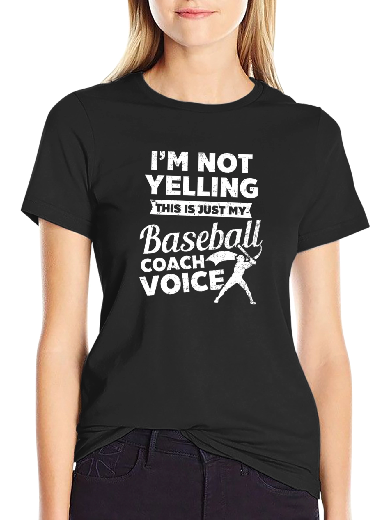 Baseball Coach Voice T-Shirt - Funny Sports Tee